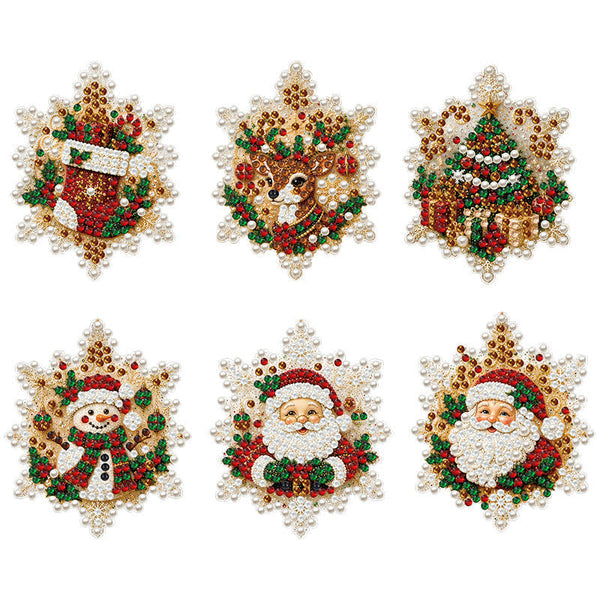 🎄 Ograniczona czasowo oferta 55% zniżki 🎄 Zestaw świątecznych ozdób do malowania DIY do zawieszenia 🎁