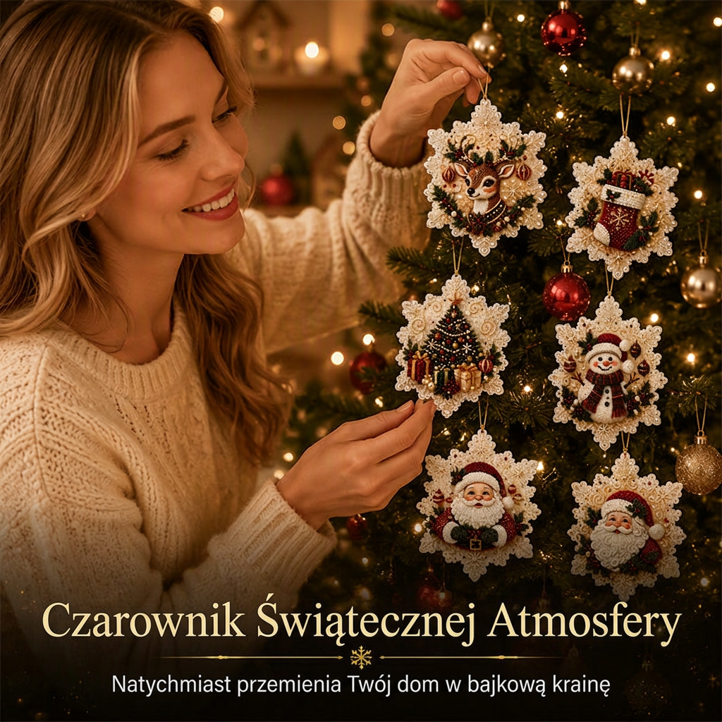🎄 Ograniczona czasowo oferta 55% zniżki 🎄 Zestaw świątecznych ozdób do malowania DIY do zawieszenia 💎