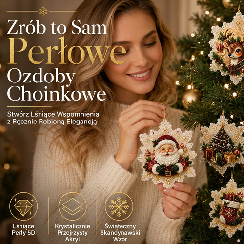 🎄 Ograniczona czasowo oferta 55% zniżki 🎄 Zestaw świątecznych ozdób do malowania DIY do zawieszenia 🎁