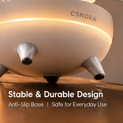 🪐 CSNORA® Planet Rain Cloud Humidifier – Rainfall Sounds & 7-Color Glow