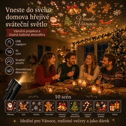 Vitalisys® 5D Inteligentny Projektor Gwiazd 🌌 – 30+ dynamicznych scen i sterowanie aplikacją 💖
