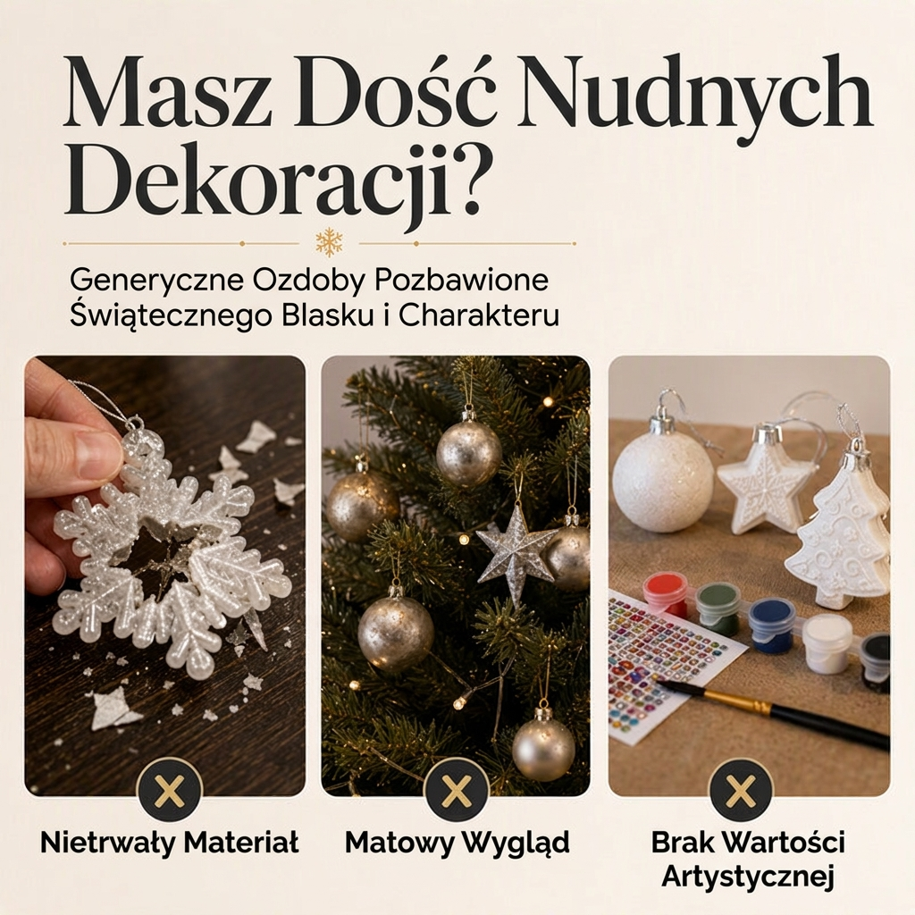 🎄 Ograniczona czasowo oferta 55% zniżki 🎄 Zestaw świątecznych ozdób do malowania DIY do zawieszenia 💎