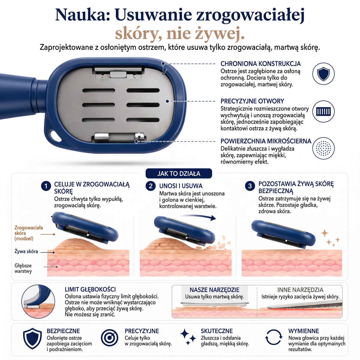 🌈🌈LEFUN® Precyzyjny pilnik do stóp – 🌟usuwa szorstką i zrogowaciałą skórę, pomaga wygładzić pięty i pozwala wygodnie zadbać o stopy w domu.