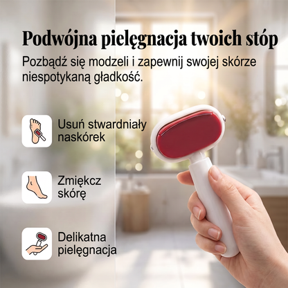 🔥🔥LEFUN® Precyzyjny pilnik do stóp – 🌟usuwa szorstką i zrogowaciałą skórę, pomaga wygładzić pięty i pozwala wygodnie zadbać o stopy w domu.