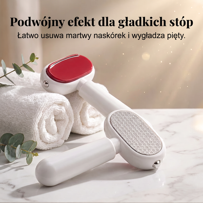 🌈🌈LEFUN® Precyzyjny pilnik do stóp – 🌟usuwa szorstką i zrogowaciałą skórę, pomaga wygładzić pięty i pozwala wygodnie zadbać o stopy w domu.