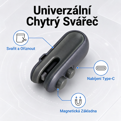 Vitalisys® Przenośna ładowalna zgrzewarka do woreczków – 2w1 USB-C mini urządzenie do zgrzewania i cięcia ✨