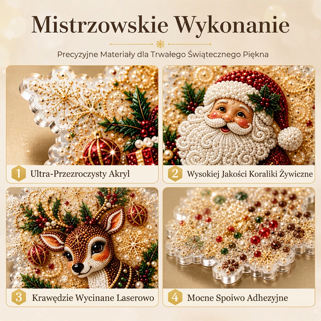 🎄 Ograniczona czasowo oferta 55% zniżki 🎄 Zestaw świątecznych ozdób do malowania DIY do zawieszenia 💎