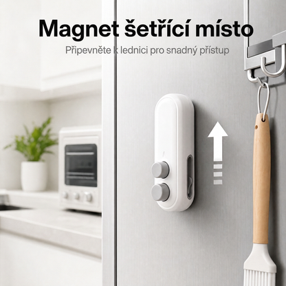 Vitalisys® Przenośna ładowalna zgrzewarka do woreczków – 2w1 USB-C mini urządzenie do zgrzewania i cięcia ✨
