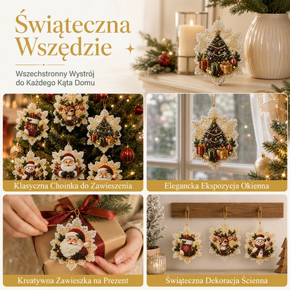 🎄 Ograniczona czasowo oferta 55% zniżki 🎄 Zestaw świątecznych ozdób do malowania DIY do zawieszenia 🎁