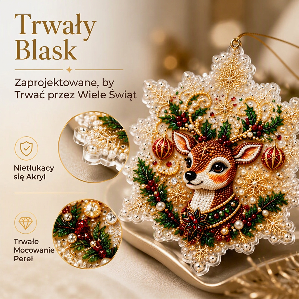 🎄 Ograniczona czasowo oferta 55% zniżki 🎄 Zestaw świątecznych ozdób do malowania DIY do zawieszenia 💎
