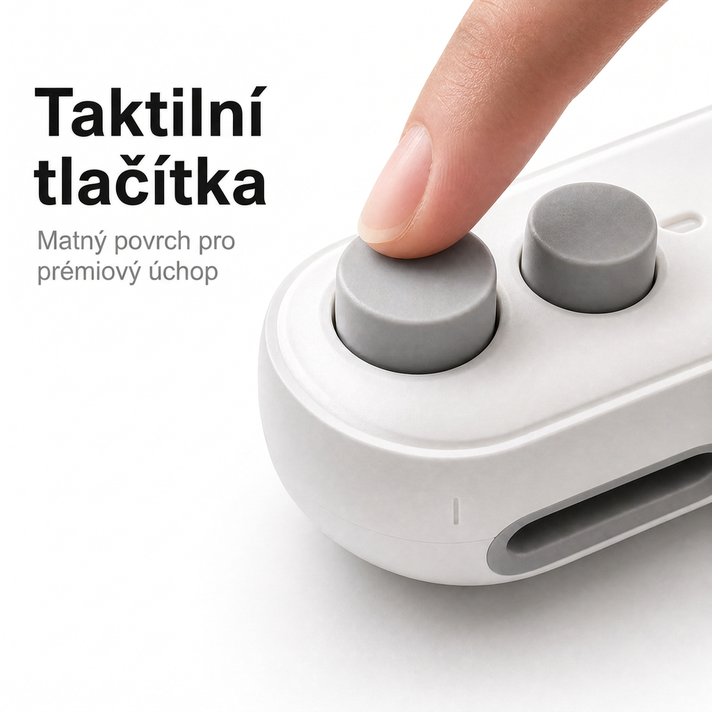Vitalisys® Przenośna ładowalna zgrzewarka do woreczków – 2w1 USB-C mini urządzenie do zgrzewania i cięcia ✨